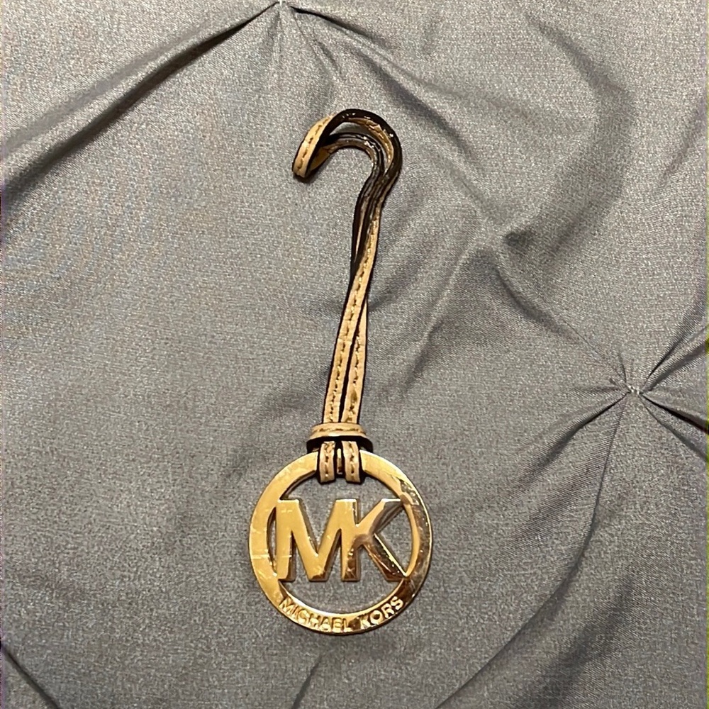 Michael Kors Gold Tan Handbag Purse Charm